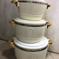 3pcs phnom penh thermal insulation box 2.5l4.5l6.5l