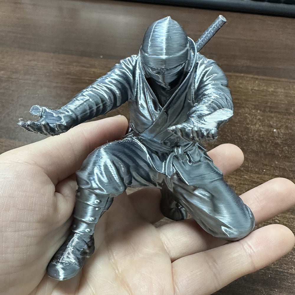 New cross-border 3d printed ninja pen holder 3d pen holder office classroom desktop decoration ornaments storage creative stand