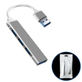 Type-c hub 4-in-1 expansion dock for computers and tablets - usb hub with high-speed data transfer for usb drives