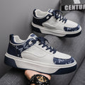 2026 spring new men's shoes: hot-selling youth casual, niche design, anti-slip thick-soled height-increasing sneakers/platform shoes