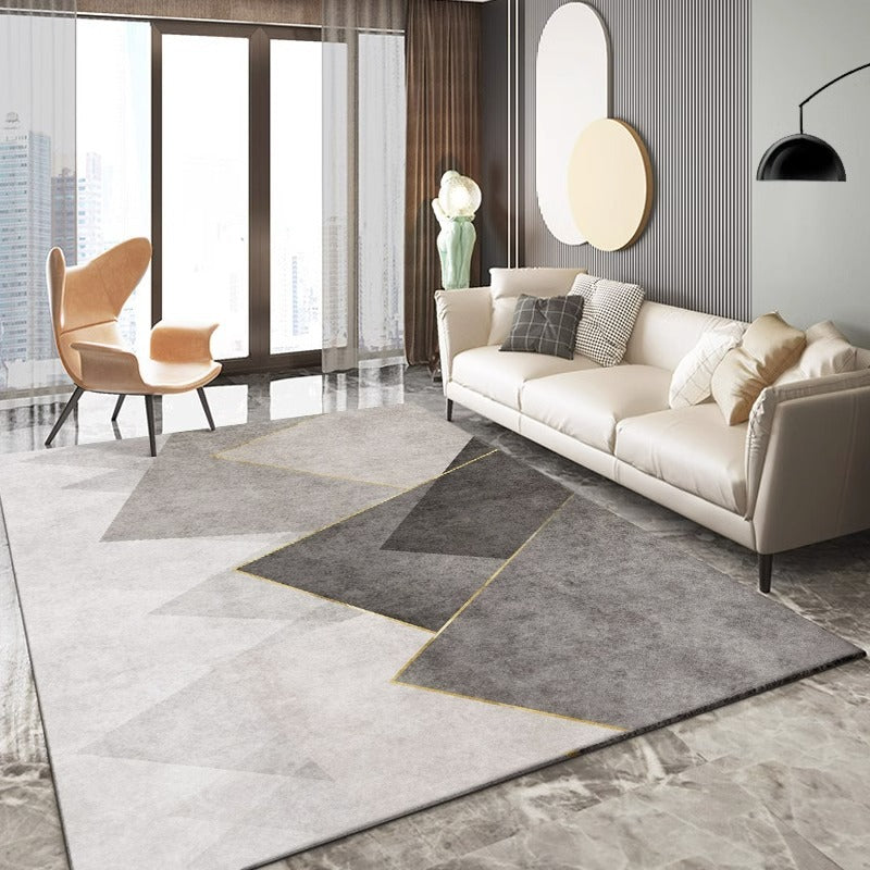Carpet living room scandinavianins style simple modern bedroom room sofa coffee table floor mat large area full floor for home