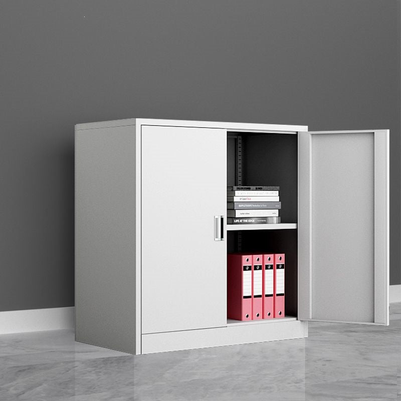 Divided lower section low cabinet steel iron cabinet office financial storage with file cabinet information cabinet for home balcony cabinet