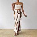 cross-border fashion zebra print slimming & lengthening bestselling high-waisted fishtail pencil mini dress