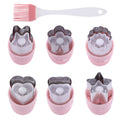 Ready-to-ship new 2-in-1 stainless steel edge-sealing press-type wonton/fruit/cut flower cutter & butterfly noodle mold