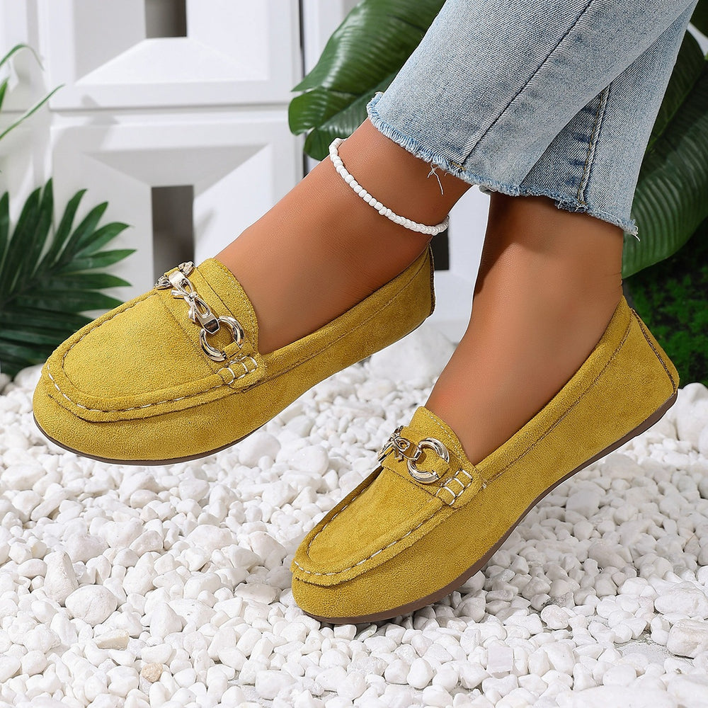 summer new arrival: plus-size women's casual comfortable european and american fashionable elegant flats - wholesale