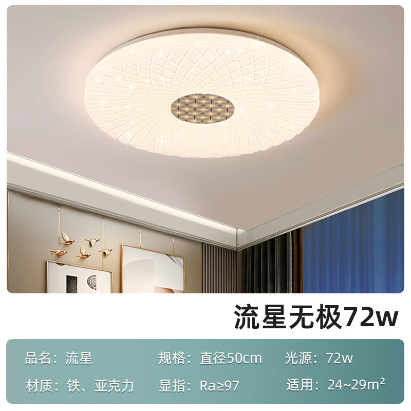 Bedroom light modern simplicity 2025 new ceiling light cream wind Internet celebrity romantic starry sky master bedroom lighting