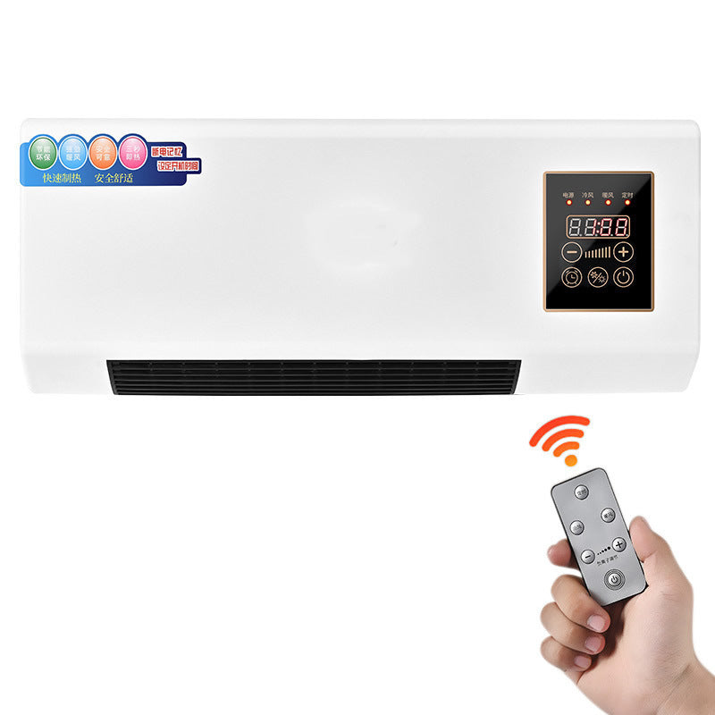 Heating and cooling dual-purpose movable air conditioner, hot air fan, bathroom heater, for home bedroom wall-mounted heater, cross-border american standard