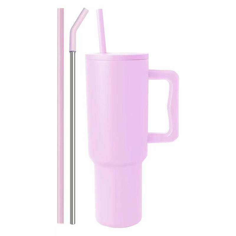 New 40oz fourth generation handle ice tumbler, 304 stainless steel vacuum insulated mug, portable outdoor car cup