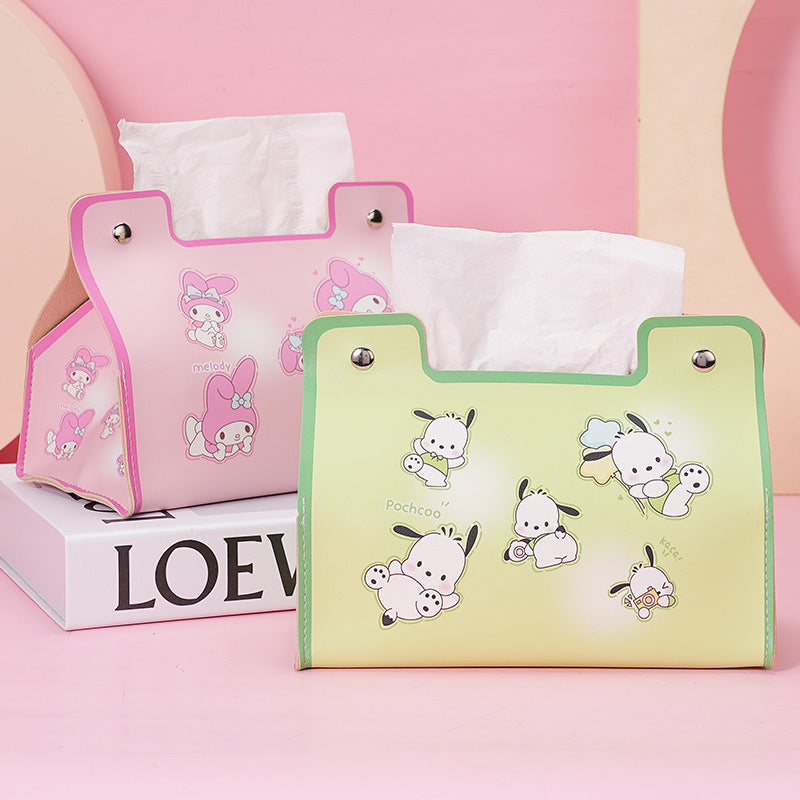Little Lomi cute pumping carton cartoon little Letty little cha dog cute creative high value cartoon storage tissue box