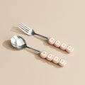 Cute and creative stainless steel cake & dessert spoons & forks - adorable animal fruit forks & coffee spoons - home tableware