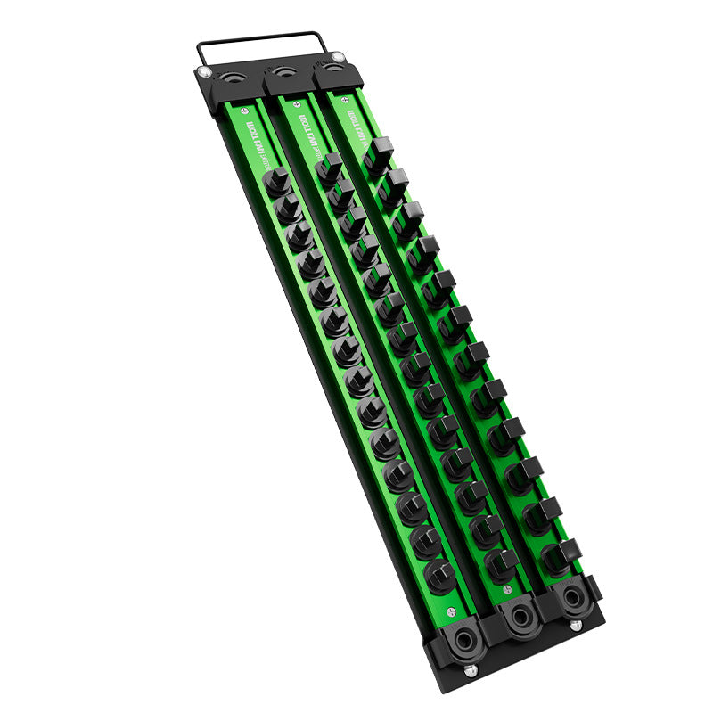 Metal sleeve storage frame Sleeve Magnetic storage artifact holder Sleeve power strip Storage box Hanging storage strip