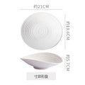 8inch ribbed salad bowl