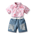 Girls' summer new sweet princess dress, kids' sleeveless floral print doll collar dress - wholesale & dropshipping available
