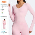 European and american cross-border eco-friendly high-stretch yoga top, barely-there lightweight sports bra, spandex-blend brushed yoga outfit