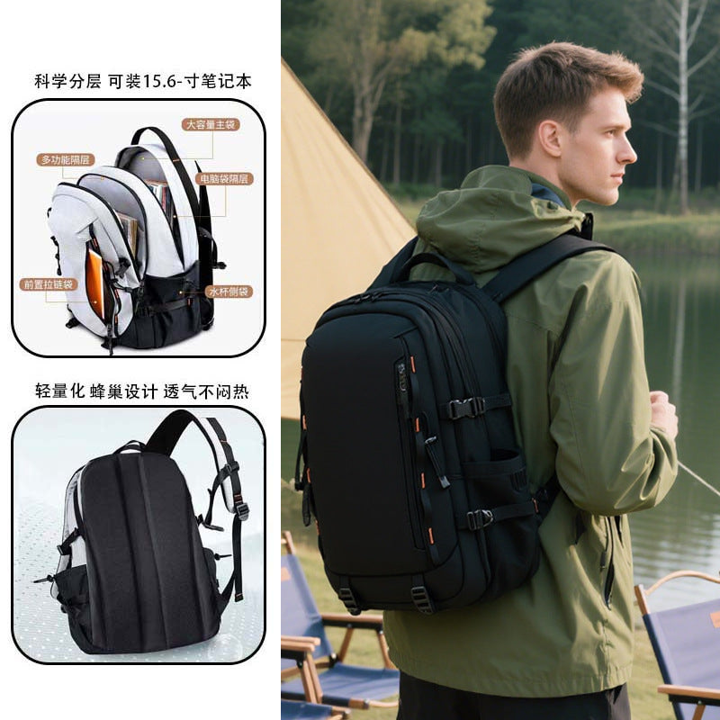 New high-value outdoor bag professional mountaineering bag large-capacity multi-functional travel hiking backpack backpack