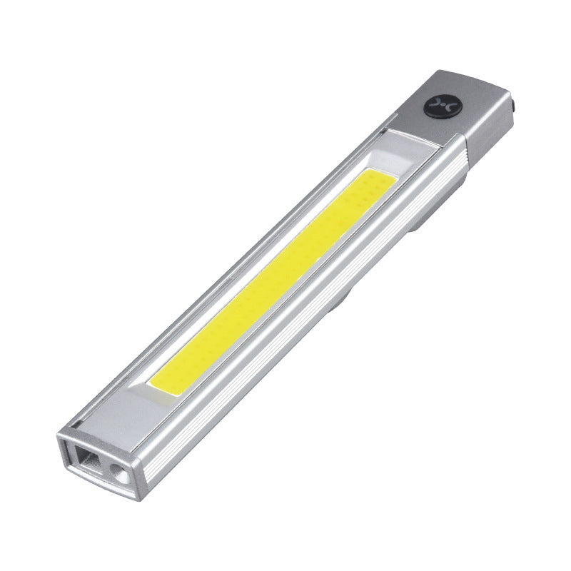 Cross-border new COB maintenance work light USB charging pen clip Magnetic multi-function laser pen LED flashlight