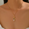 Wholesale seashell necklaces - european & american cross-border niche design jewelry for women - ocean-themed fashion with enamel seashells, starfish, and choker necklaces