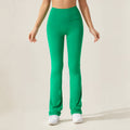 New arrival cross-border fashion butt lifting yoga pants peach butt running training tight sports wide leg pants breathable fitness pants