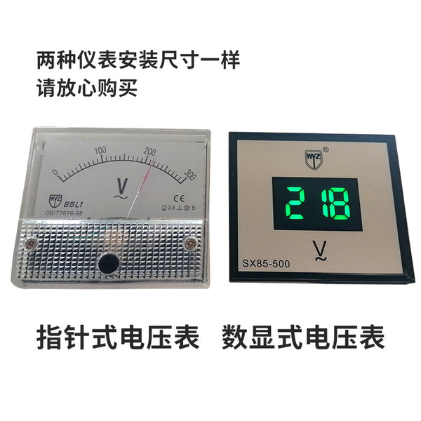 Generator accessories digital voltmeter 85L1 same gasoline engine 91L4 pointer voltage digital display instrument