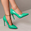 spring/autumn new arrivals: plus-size women's heeled pumps for cross-border e-commerce. sizes 34-43 available. wholesale options available. dropshipping to  and