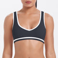 European and american style seamless color block sports bra - sexy, fashionable, quick-drying, and perfect for running and fitness