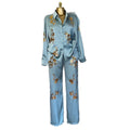 European and american cross-border women's fashion:  autumn new collection - stylish turn-down collar long-sleeve shirt and high-waisted pants set