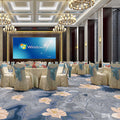 Professionally customized star-rated hotel carpet, banquet hall large area full coverage, reception conference hall wool nylon b1 carpet