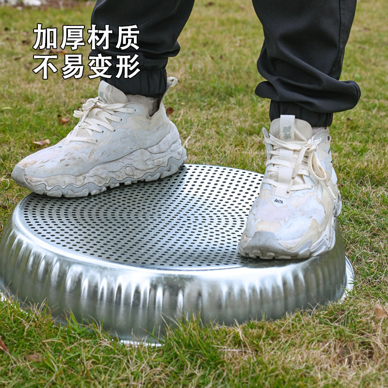 Customized metal iron sieve Filtration sieve Sampling sieve Gardening sieve Sand rape Drying tea grain sieve Soil sieve Fine holes