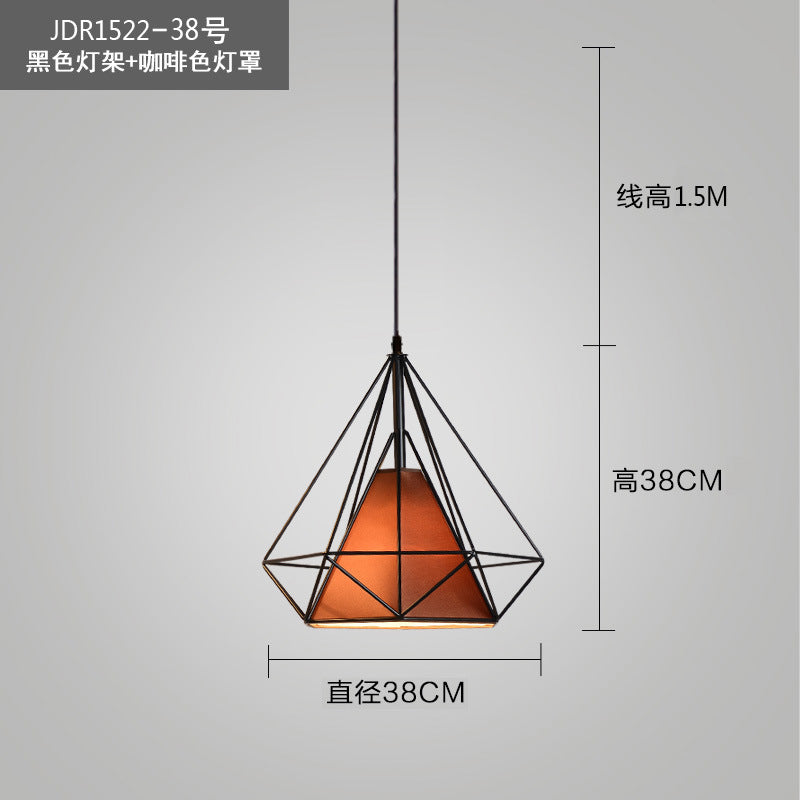 Modern simple Nordic restaurant chandelier, personalized creative dining table bar living room dining room catering shop commercial lighting
