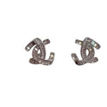 High-end micro-embedded diamond asymmetrical earrings accessible luxury socialite niche style design trendy exquisite easiest for matchelegant earrings