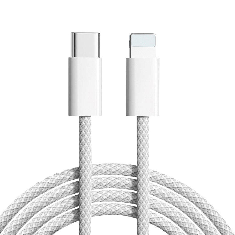 Apple 17 compatible data cable, c-to-c double-ended type-c charging cable, 15-weave fast charging data cable, c-to-c