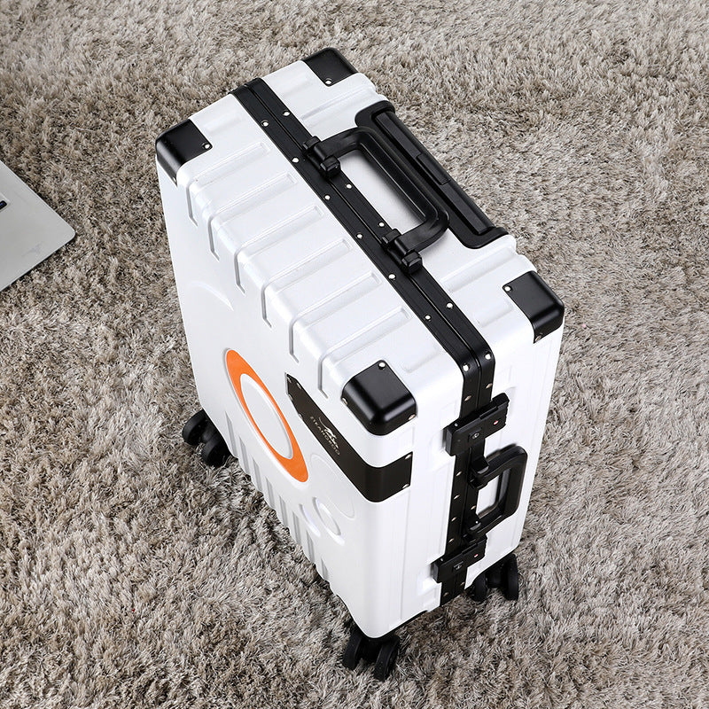 Hongfu Kangaroo Customs Lock Aluminum Frame Trolley Case Silent Universal Wheel Luggage Female Suitcase Male Password Box 20 2