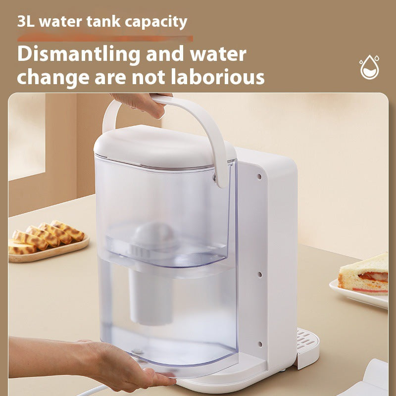 Smart color screen desktop instant hot water dispenser - perfect for formula mixing, tea brewing, and direct drinking. available in us and uk plug options
