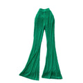 Lazy style casualloose pants for women summersense of design straps elastic waist slimming lookloose to cover the flesh and cover the crotch chiffon pants