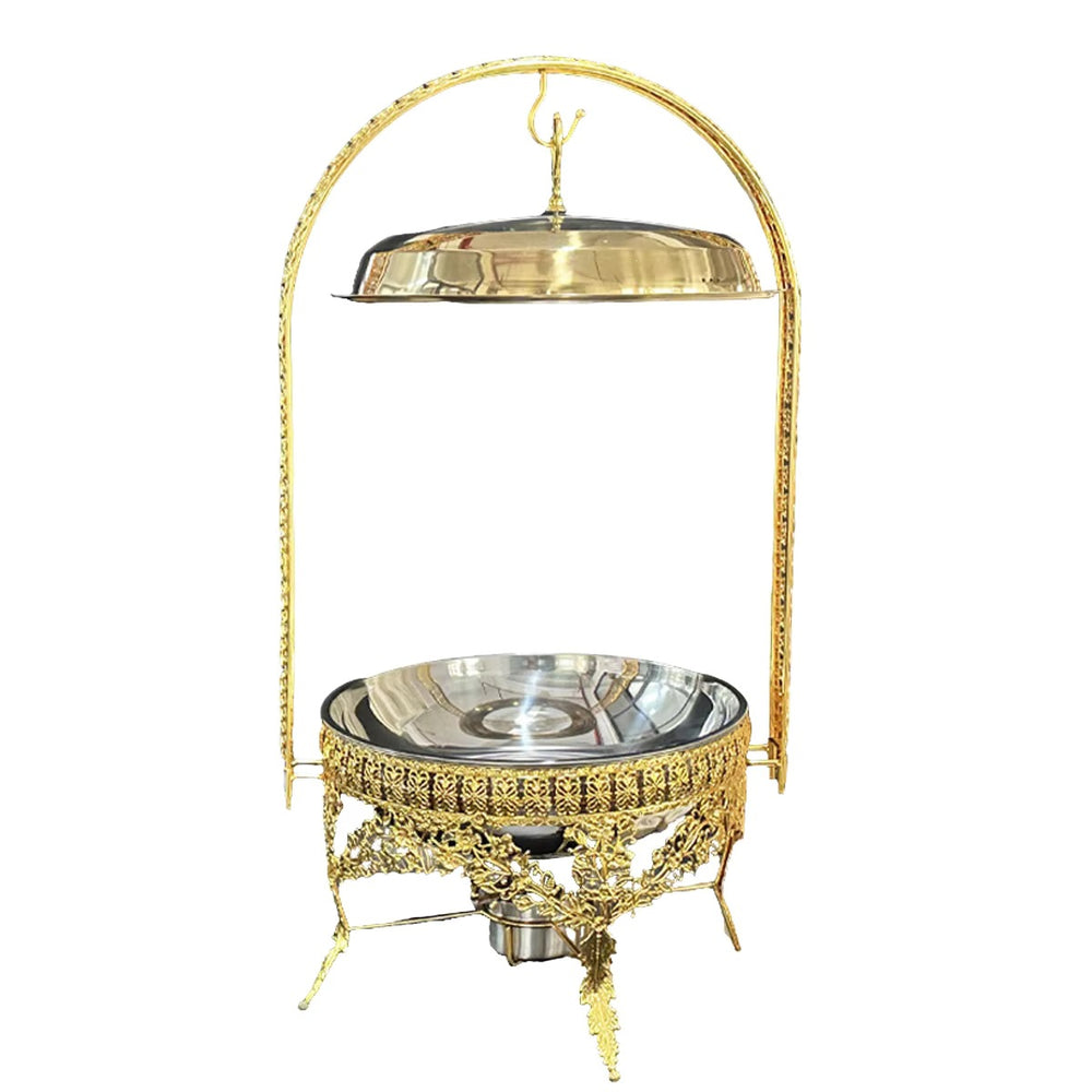 Modern 8l stainless steel buffet warmer - commercial banquet chafing dish set - wholesale hotel tableware