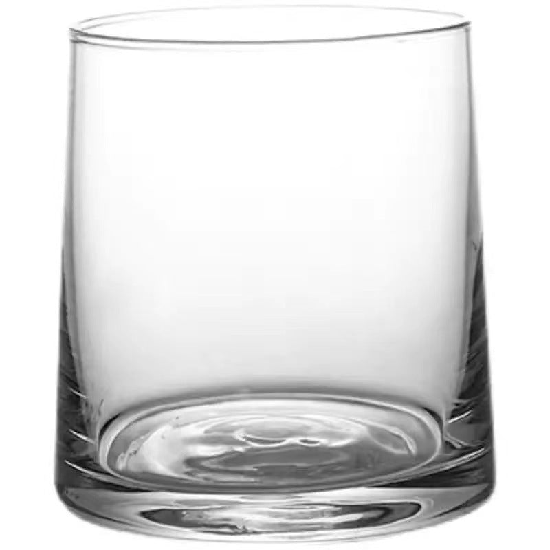Minimalist water cup hotel b&b mouthwash cup transparent glass cup home ins style whiskey glass creative cup