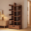 Simple bookshelf storage rack floor-standing for home wall-mounted small bookcase living room storage rack storage rack office cabinet