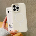 2-in-1 jelly magnetic case for iphone 16 pro max, apple 15 skin-feel matte protective cover for iphone 14