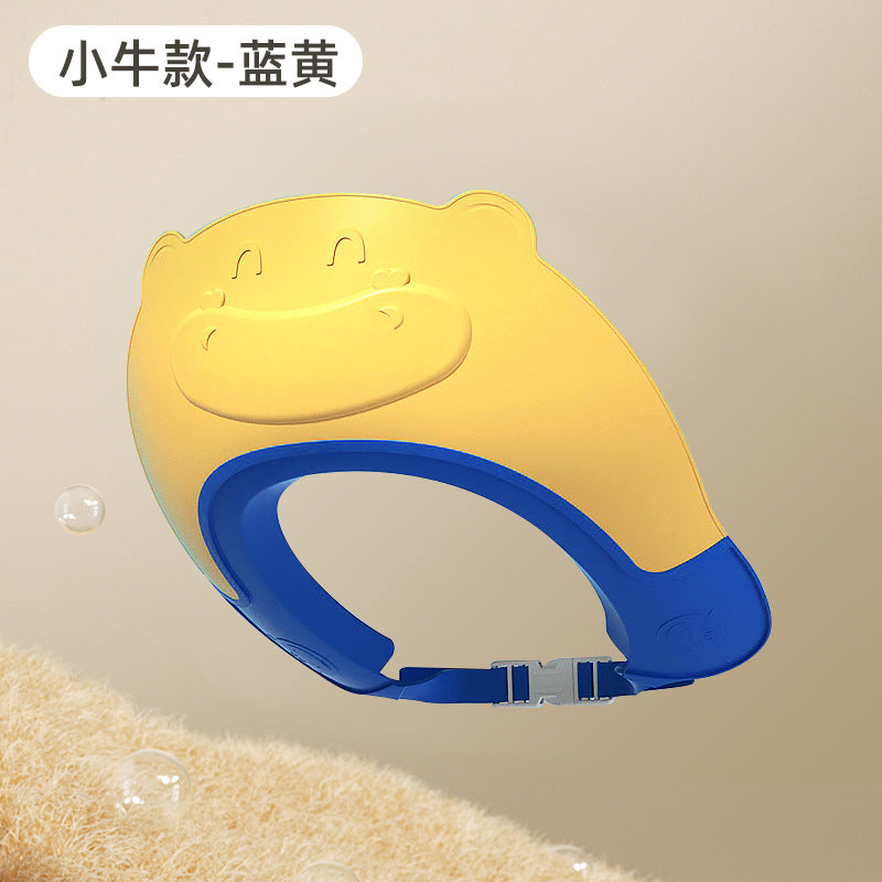 Kids' shampoo cap, baby waterproof bath visor, adjustable newborn infant hair washing cap, baby hair washing gadget