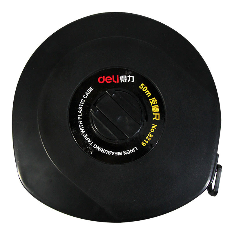 Deli leather tape measure 30, 50 meters long tape measure, glass fiber tape measure, graduated leather tape measure wholesale