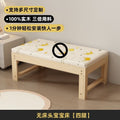 Solid wood spliced bed, queen size, extra wide side bed with guardrail, home baby crib, boy girl baby children's bed
