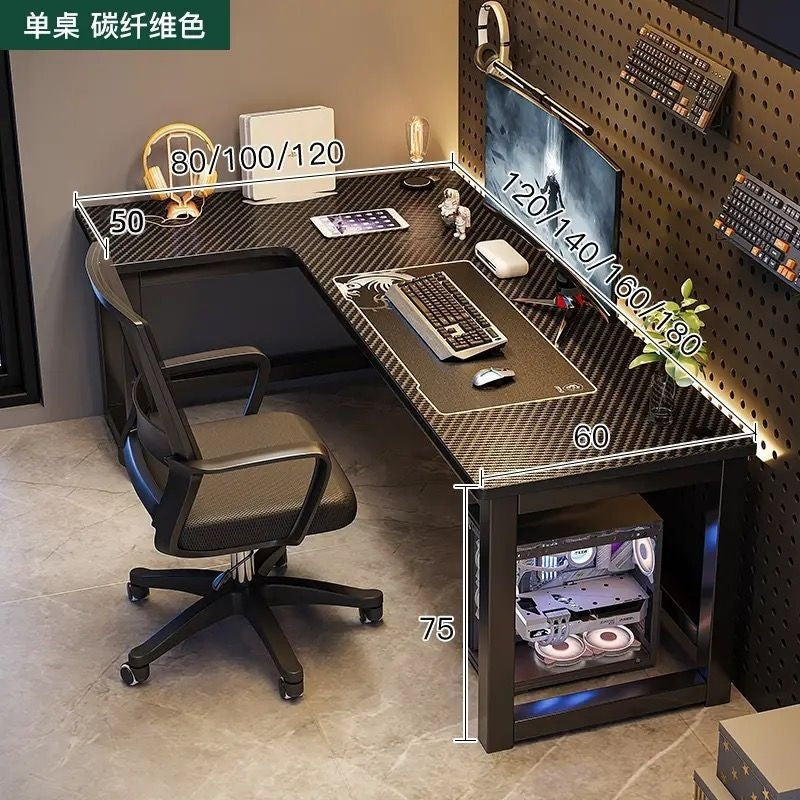 Corner computer desk desktop gaming desk l-shaped desk bedroom home study table minimalist office desk workstation