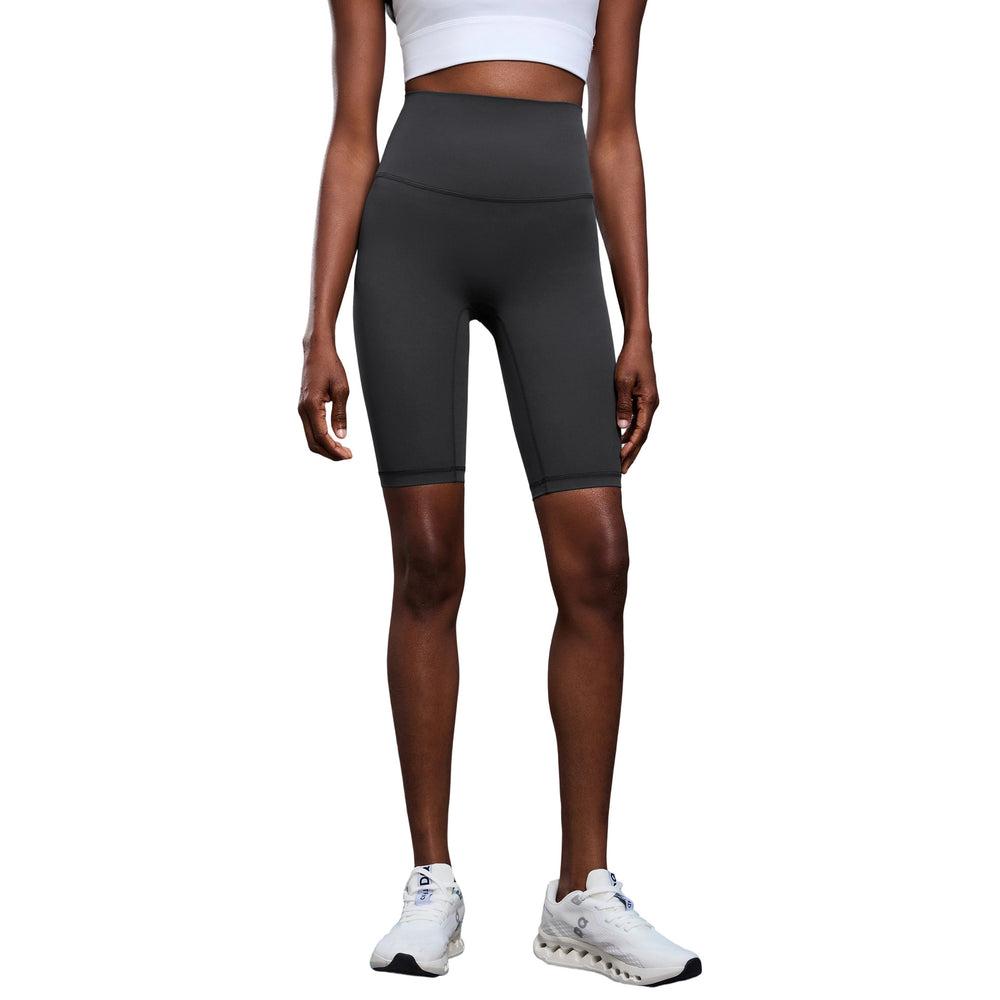 Summer high-waisted butt-lifting yoga shorts - barely-there feel, shaping, tight-fit, 5-inch shorts for women's outdoor fitness and sports - d25086