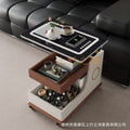 Modern minimalist coffee table, sofa side table, creative decorative pieces, wholesale for home use, smart ambient lighting, wireless charging, speaker customization
