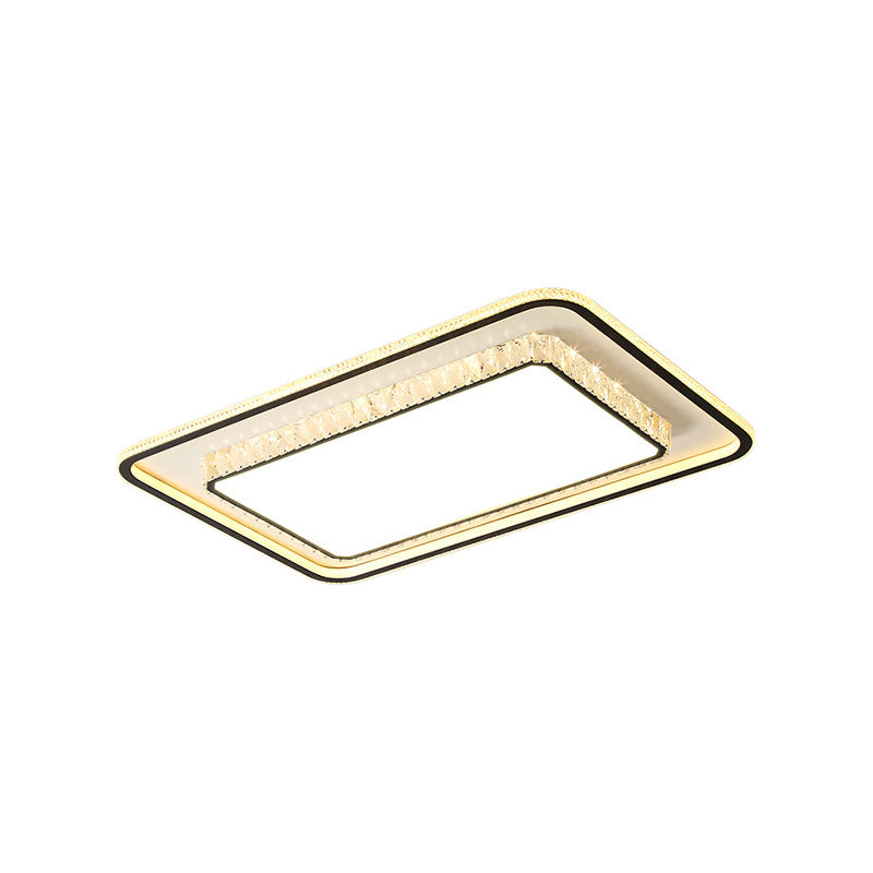 2025 New Modern Simple Living Room Light Zhongshan Home Improvement Lighting Creative Black Edge Bedroom Advanced Sense Ceiling Light