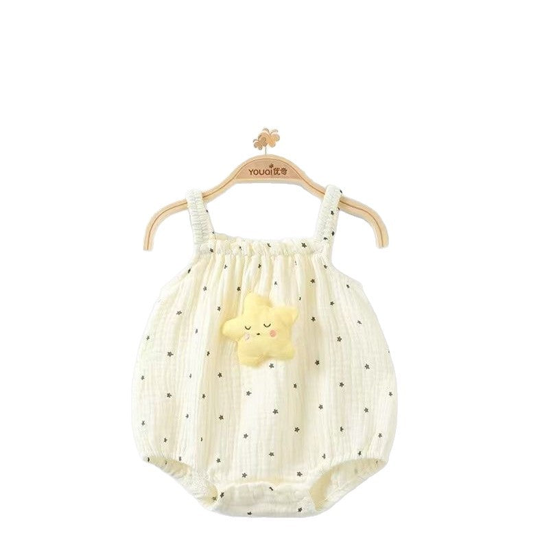 Baby clothes summer clothes for baby girls super cute suspender bag butt clothes kids summer cartoon outwear suspender bag butt clothes summer