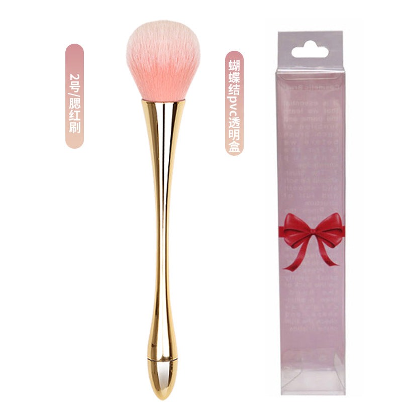 Large small waist makeup brush loose powder brush fluffy blush brush single set makeup loose powder brush beauty tool makeup brush