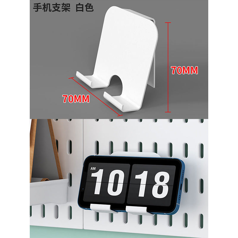 No punching hole board Shelf Kitchen hole board Accessories Storage and finishing Display rack Multifunctional hole board