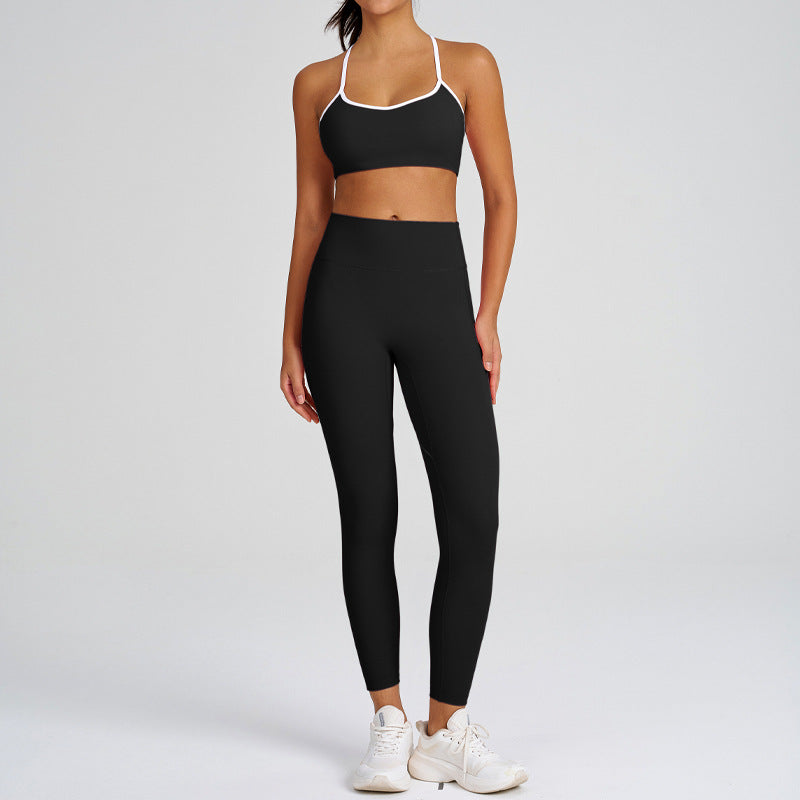 high waist hip lifting yoga shorts slimming look tight suspender beautiful back running sports intimates yoga suit for women