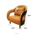 Minimalist commercial reception area casual sofa small round table set hotel reception negotiation table and chairs business leather sofa